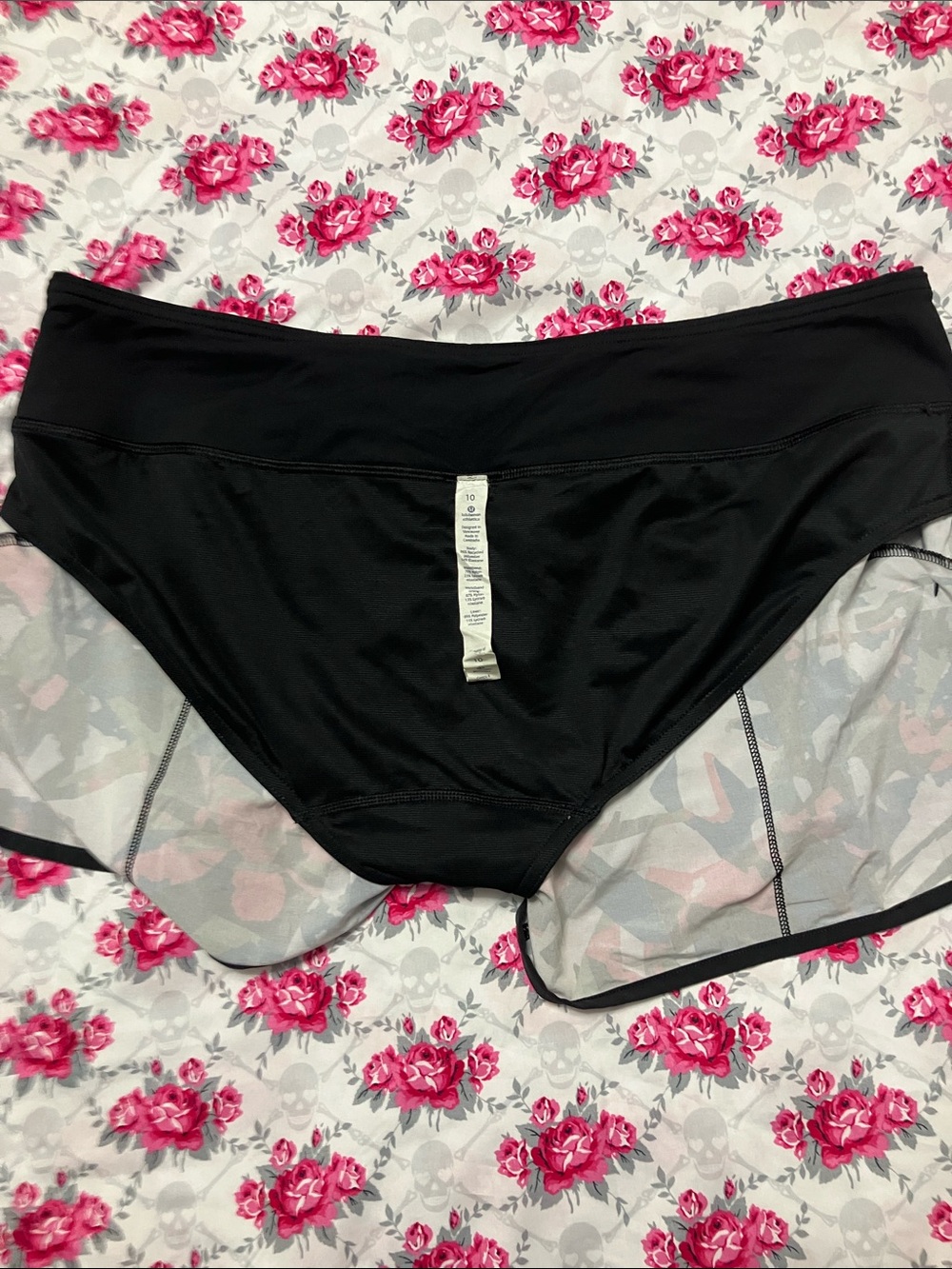 Lululemon Speed Short 2.5” Sz 10 in Pop Cut Boom Juice Multi/Black - Picture 10 of 12